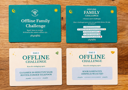 Offline Family Kaartendeck - Pre-Order (4 t/m 12 jaar)